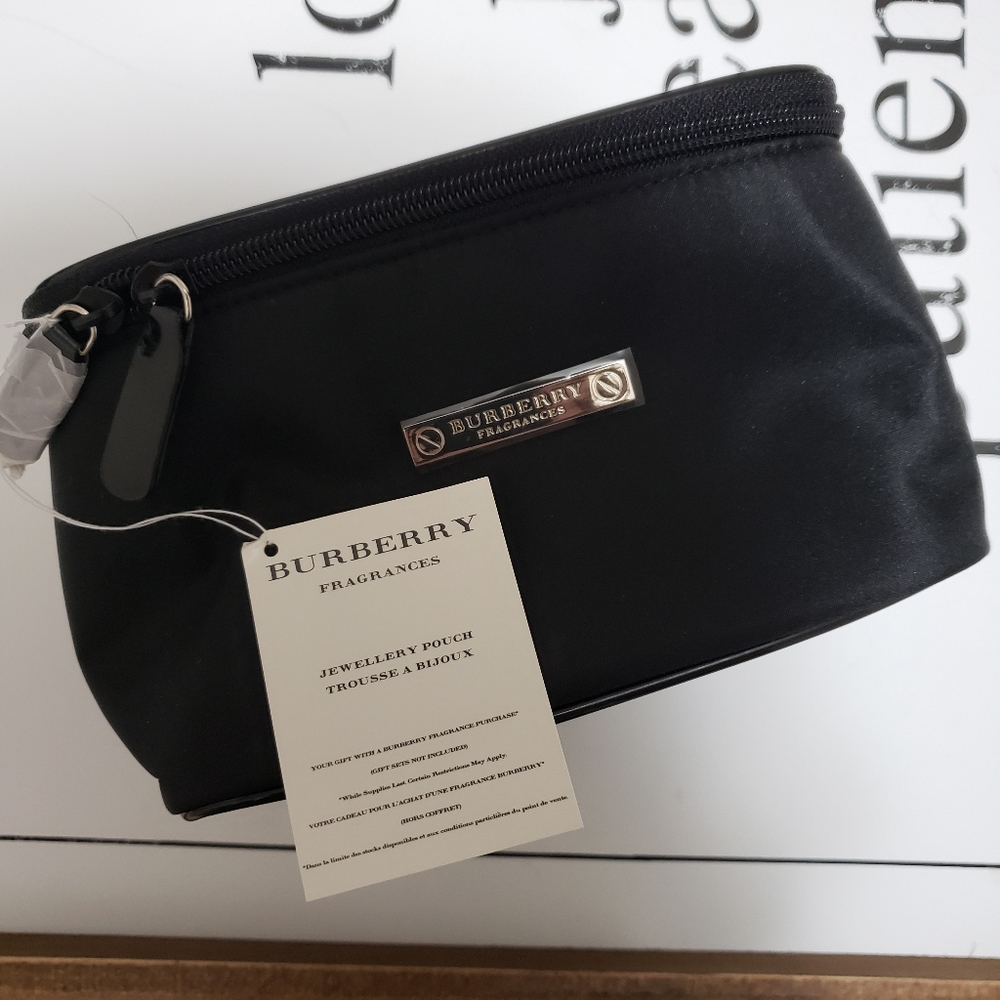 Burberry make up bag